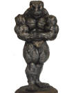 Toadly Awesome Bodybuilding figurine