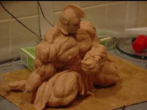 Sculpting - shoulder detail